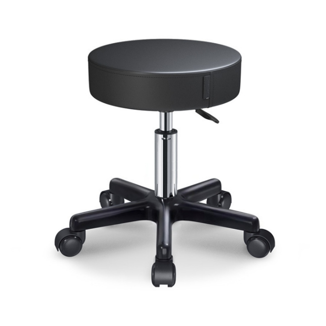 Medical Lab Chair - ローリングスツール 車輪付き PVCレザー 大型シートスツール ヘビーデューティー 医療