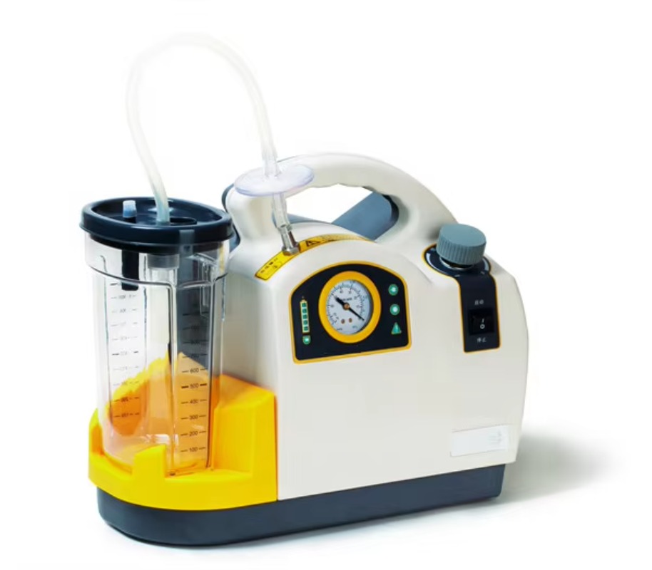 Suction Machine Medical - 高流量ポータブル吸引装置（バッテリー付き医療用吸引器）応急処置用口腔吸引装置
