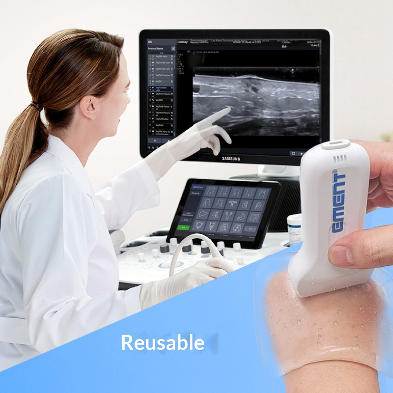 超音波結合ゲルカップリングガスケットパッド、皮膚表層組織用超 - Medical Gel Ultrasound のレビューと価格
