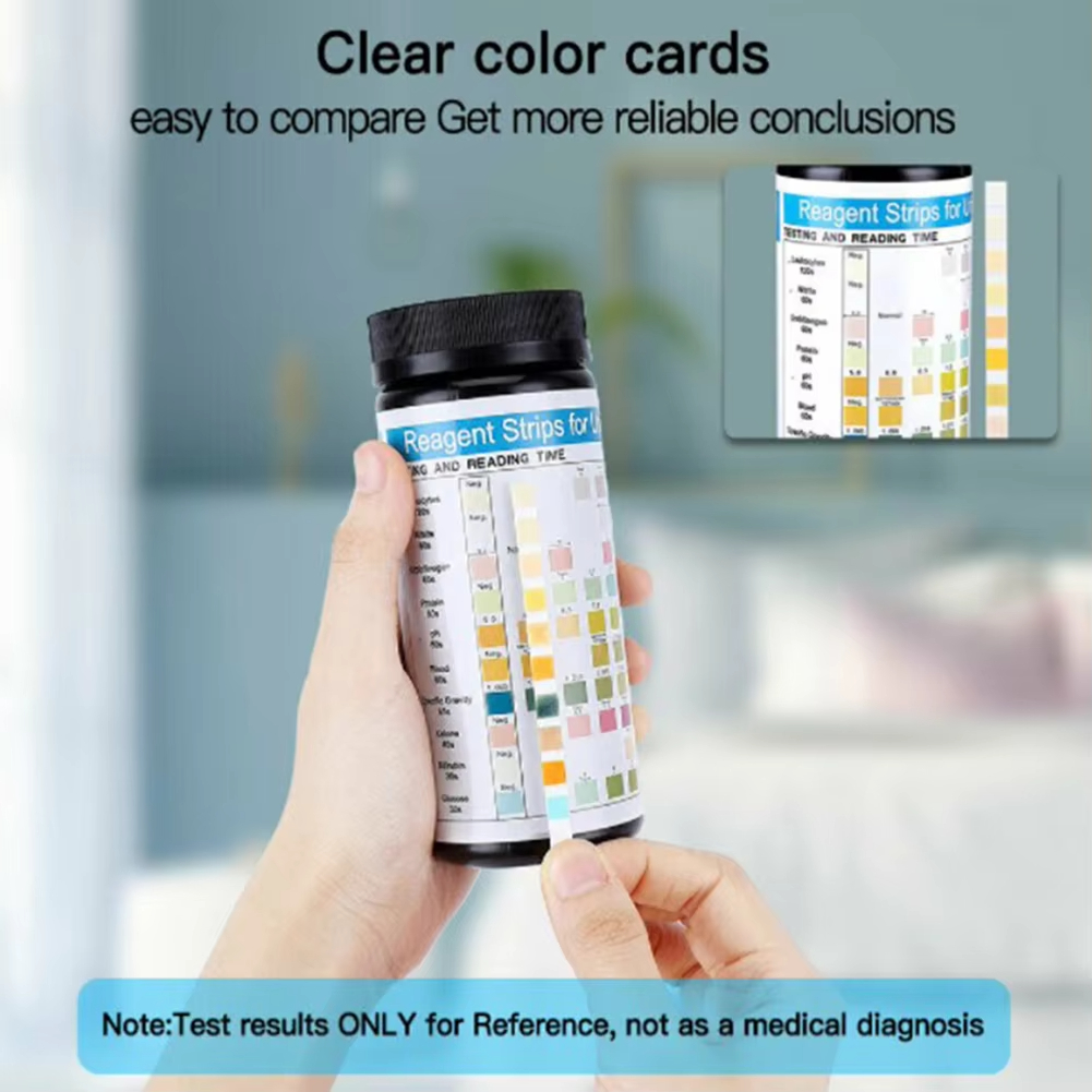 100 ストリップ URS-10T 尿テストストリップ 白血 - Urinalysis Reagent Strip のレビューと価格