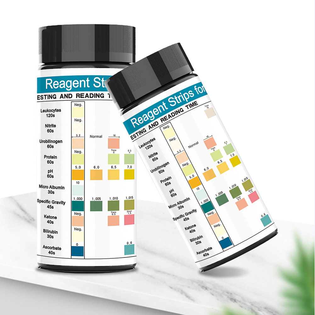 尿検査ストリップ,10個のパラメーター,尿検査,白化,亜塩素 - Urinalysis Reagent Strip のレビューと価格
