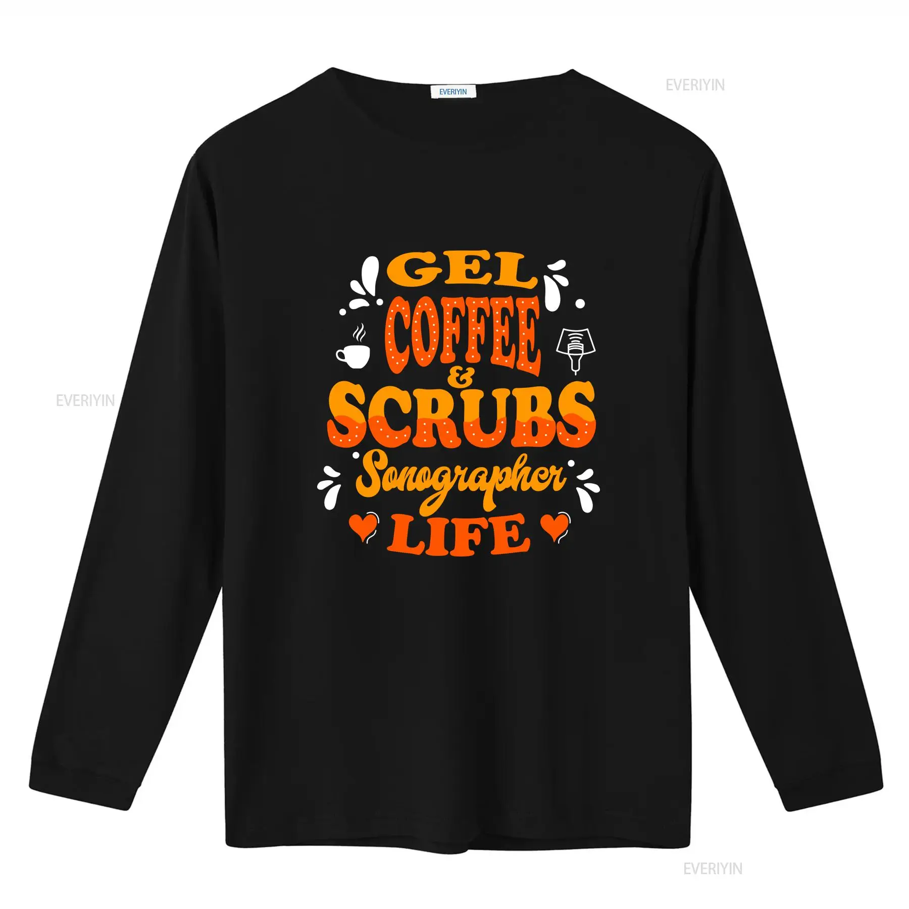 ジェルコーヒー スクラブ ソノグラファー ライフ Tシャツ  - Medical Gel Ultrasound のレビューと価格